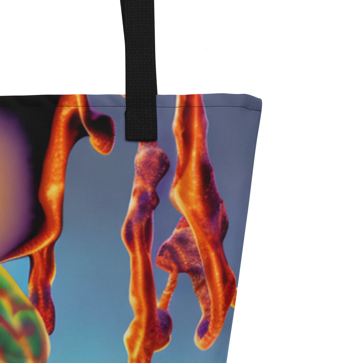 A*V*E*R*Y "SKULLSHIR3" tote bag